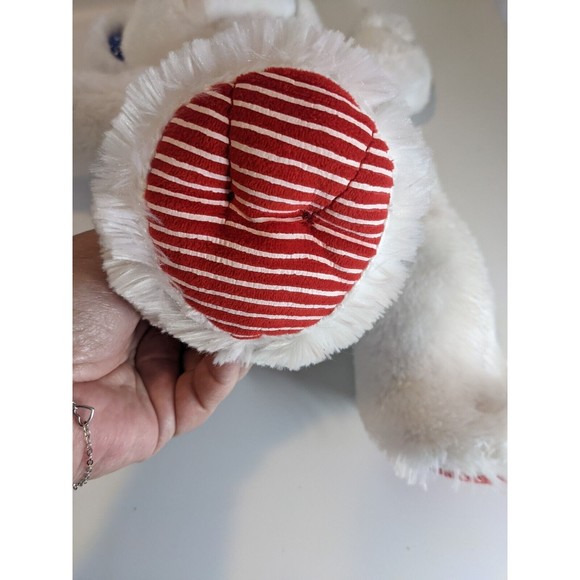 Build A Bear Peace Bear 16" Retired W/Red White Blue Peace Sign Stuffed Animal - Picture 5 of 11
